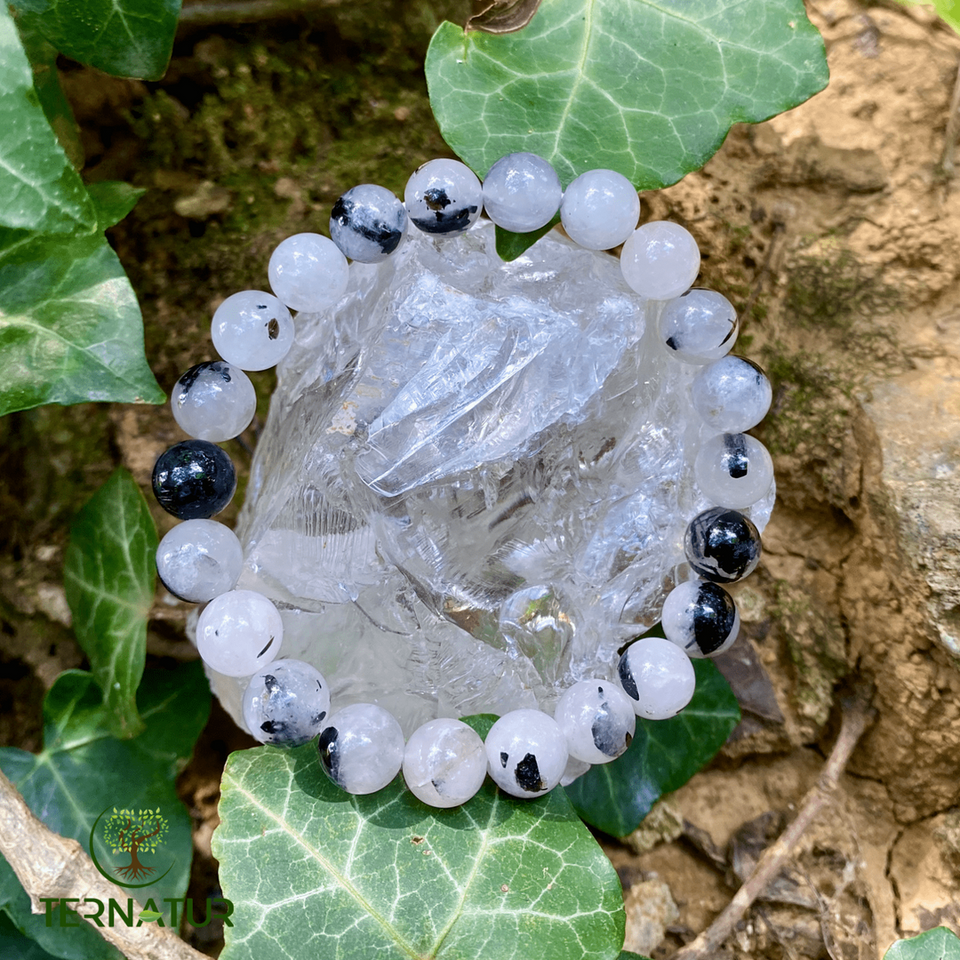 Bracelet Quartz Tourmaline - 8mm