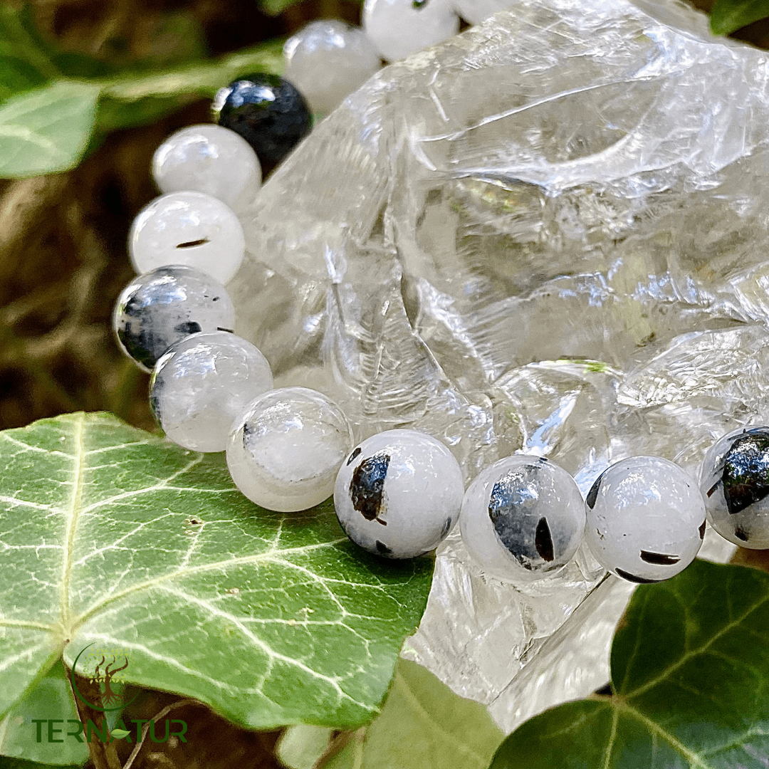 Bracelet Quartz Tourmaline - 8mm