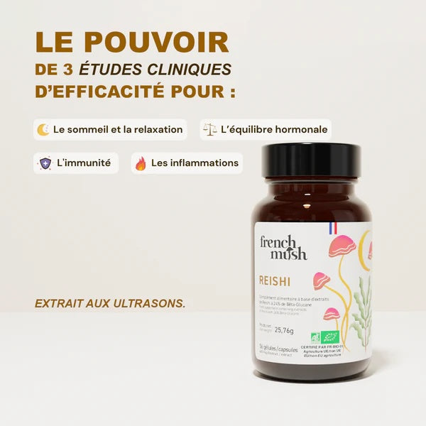 Reishi - 56 Gélules - French Mush