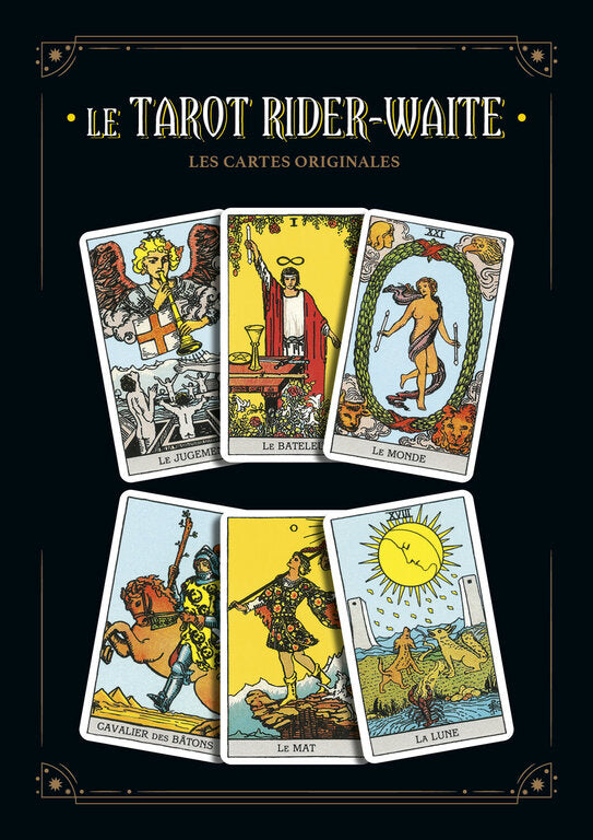 Le Tarot de Rider-Wait - Coffret - Le livre & le jeu traditionnel de 78 lames
