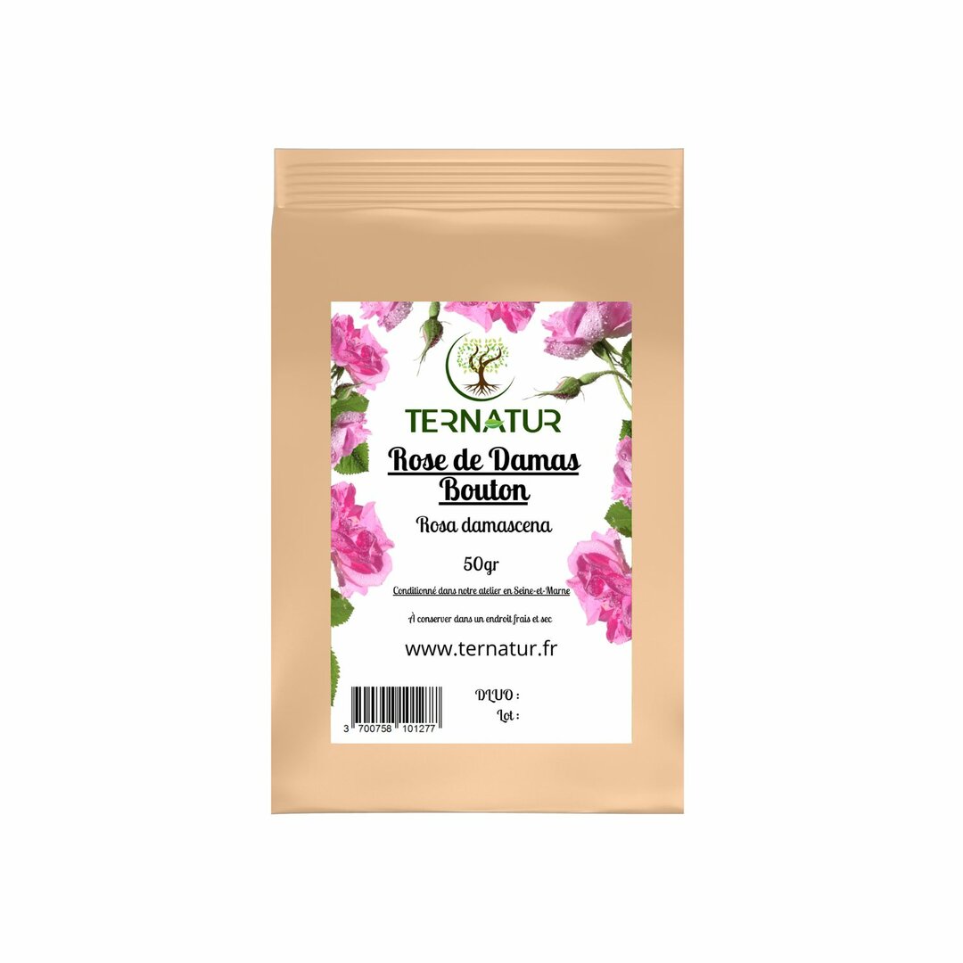 Rose de Damas - Bouton 50g - Rosa damascena