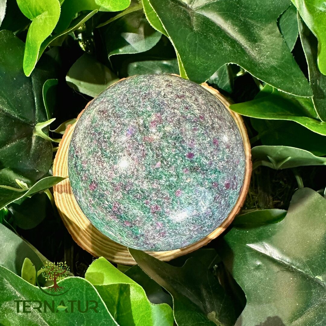 Sphère Rubis Cyanite - 59mm