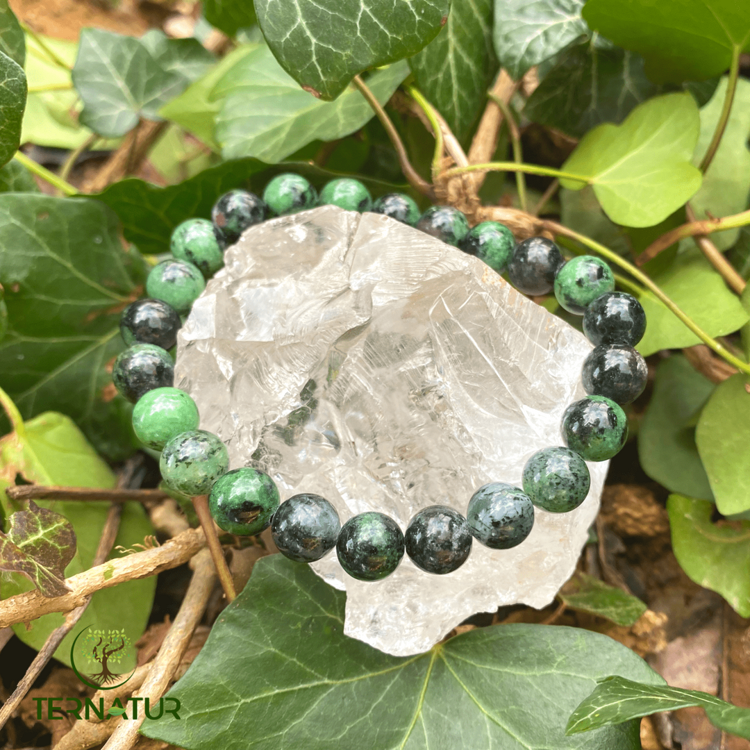 Bracelet Rubis Zoïsite - 8mm