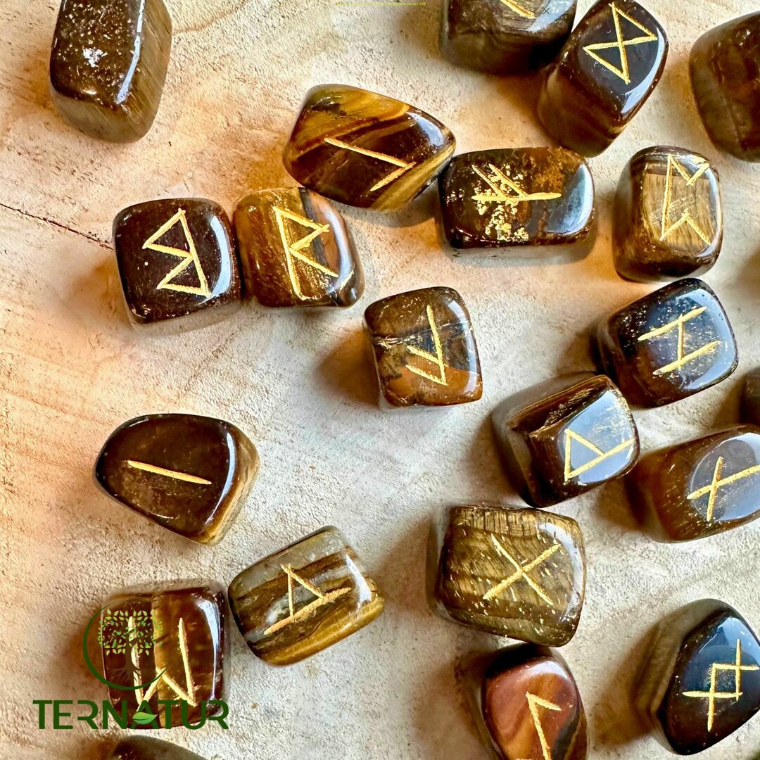 Runes en Pierre - Oeil de Tigre