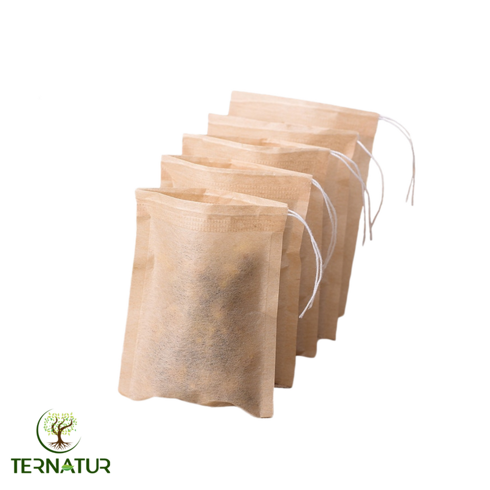 100 sachets de thé jetable papier biodégradable