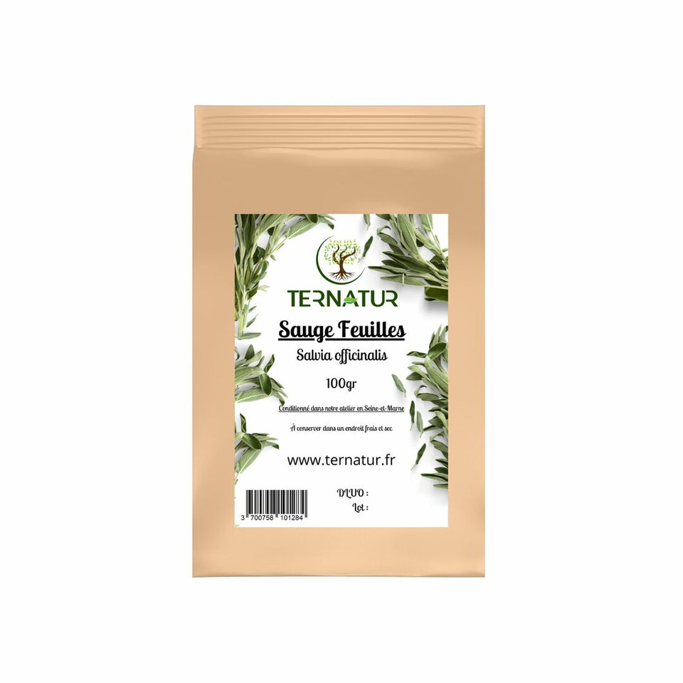 Sauge - Feuilles 100g - Salvia officinalis