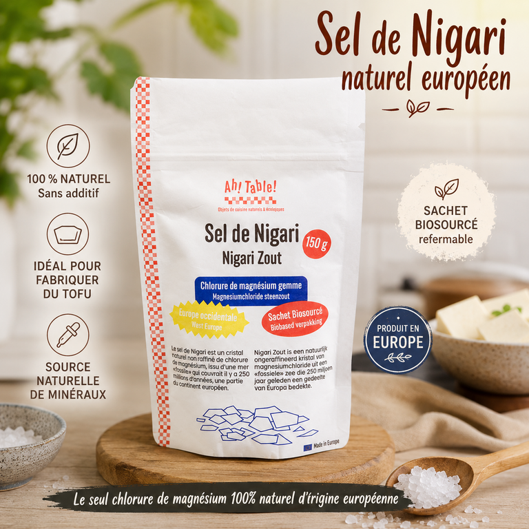 Sel de Nigari naturel 150g – Chlorure de magnésium