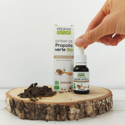 Extrait de Propolis Verte Bio Sans Alcool – 15 ml – Propos’Nature