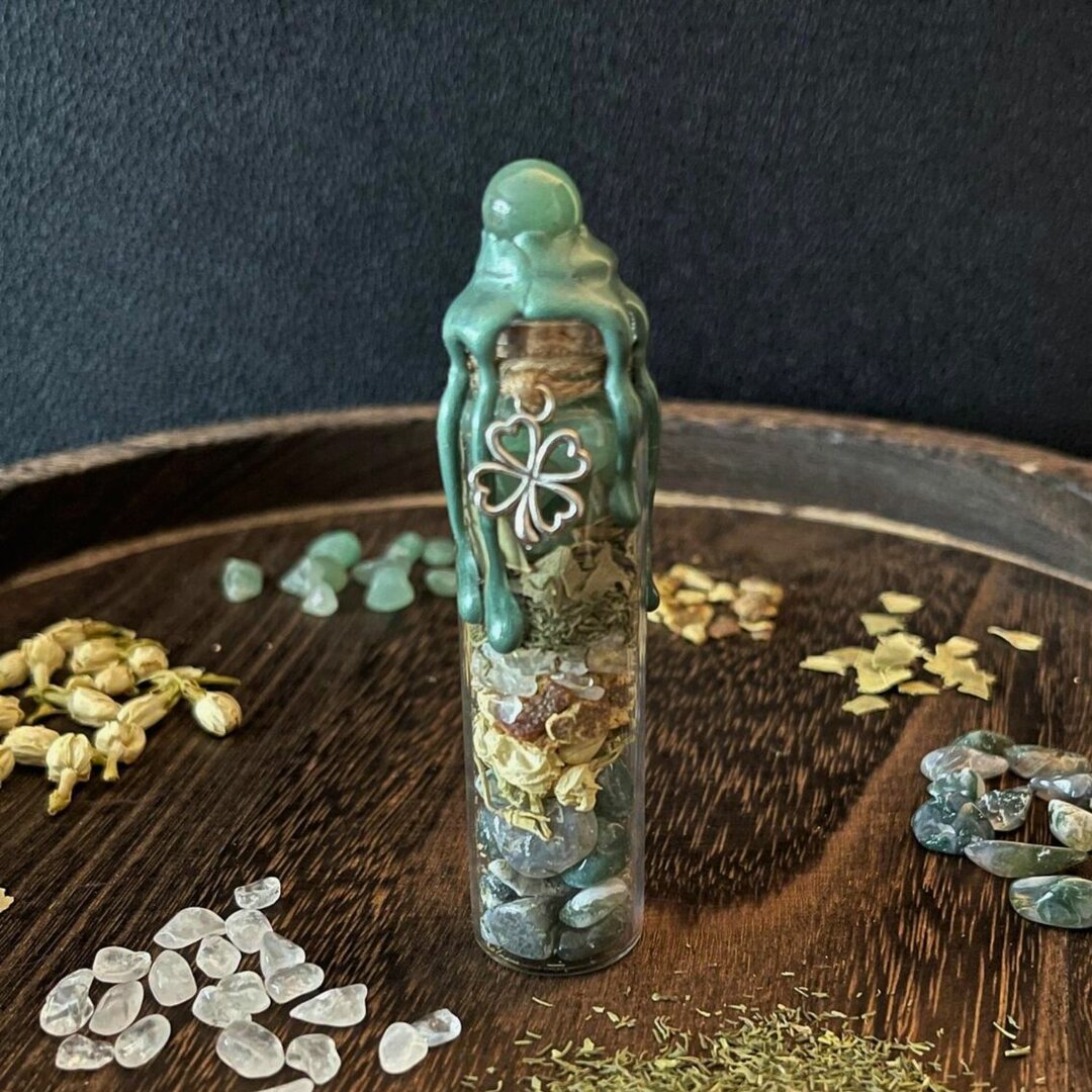 Spell Jar "Abondance" - Prospérité et Réussite