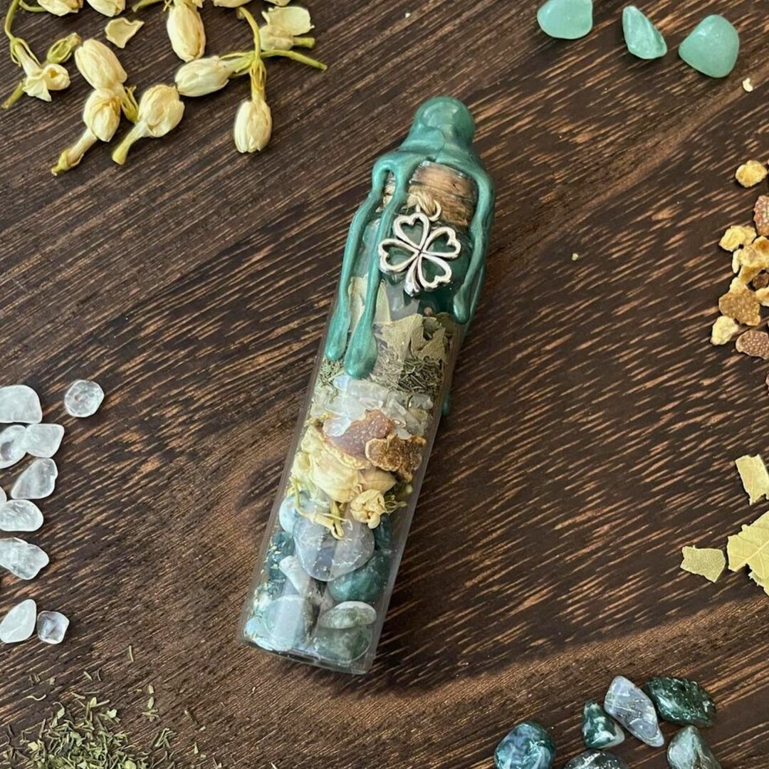 Spell Jar "Abondance" - Prospérité et Réussite