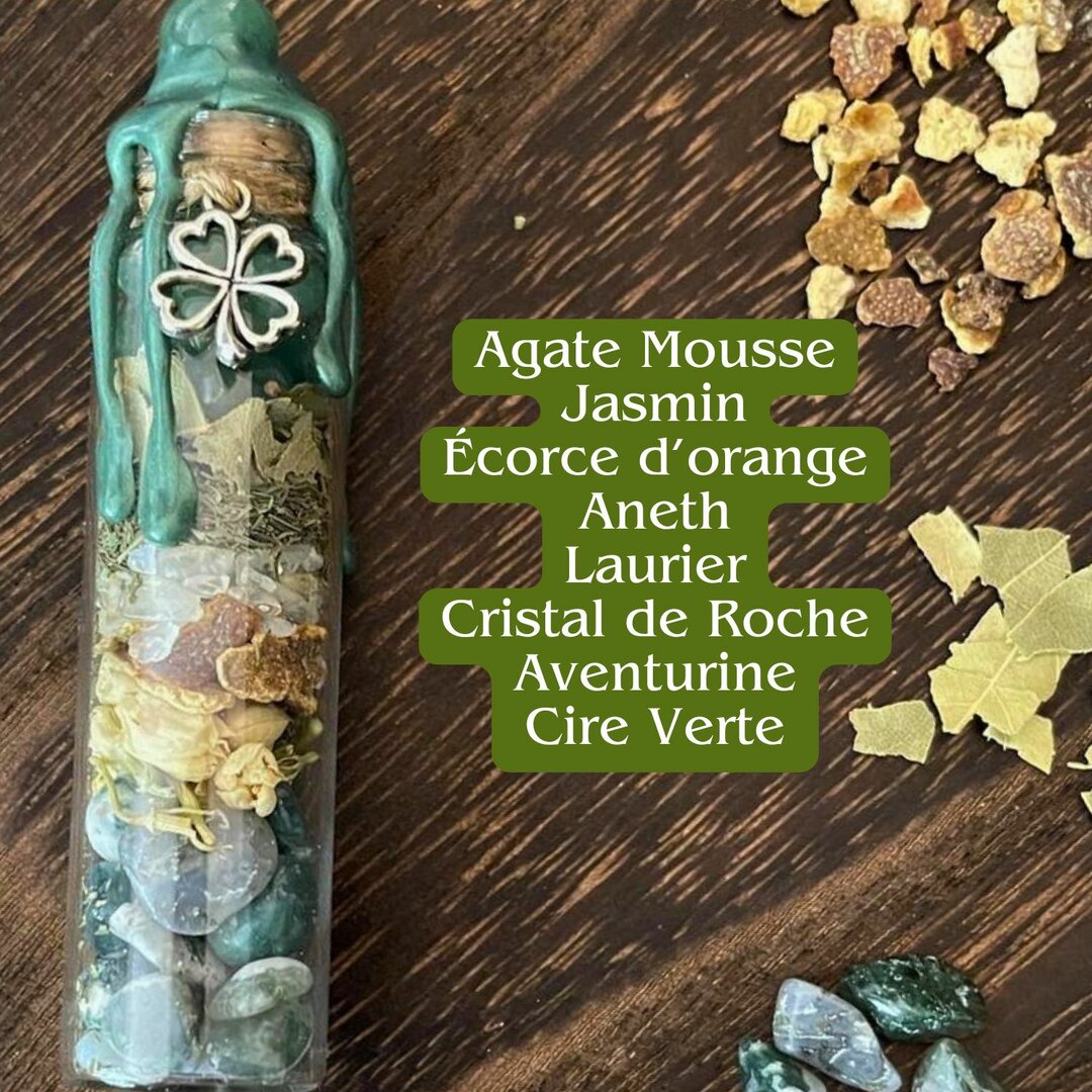 Spell Jar "Abondance" - Prospérité et Réussite