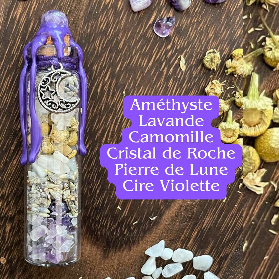 Spell Jar "Sérénité" - Apaisement et Harmonie