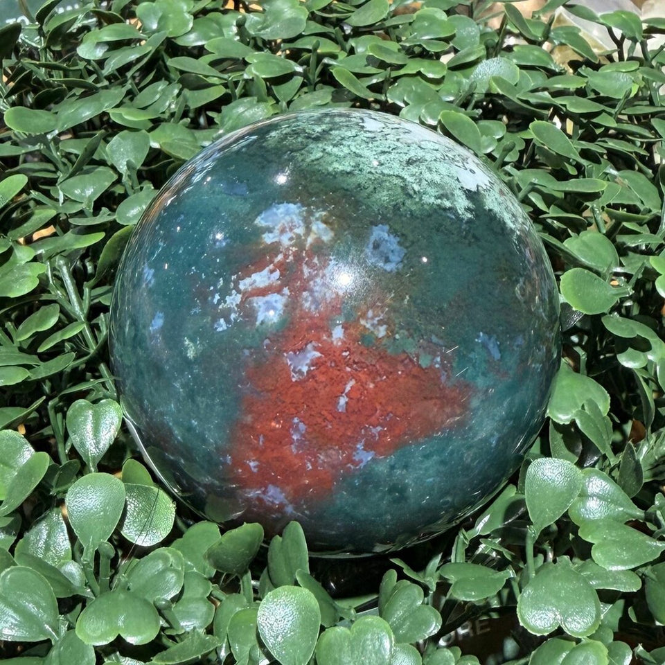 Sphère Agate Mousse - 69mm