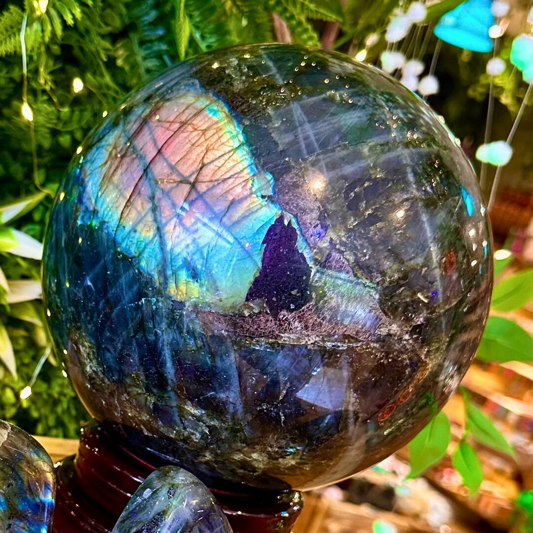 Sphère Labradorite AA - 21cm - 12kg