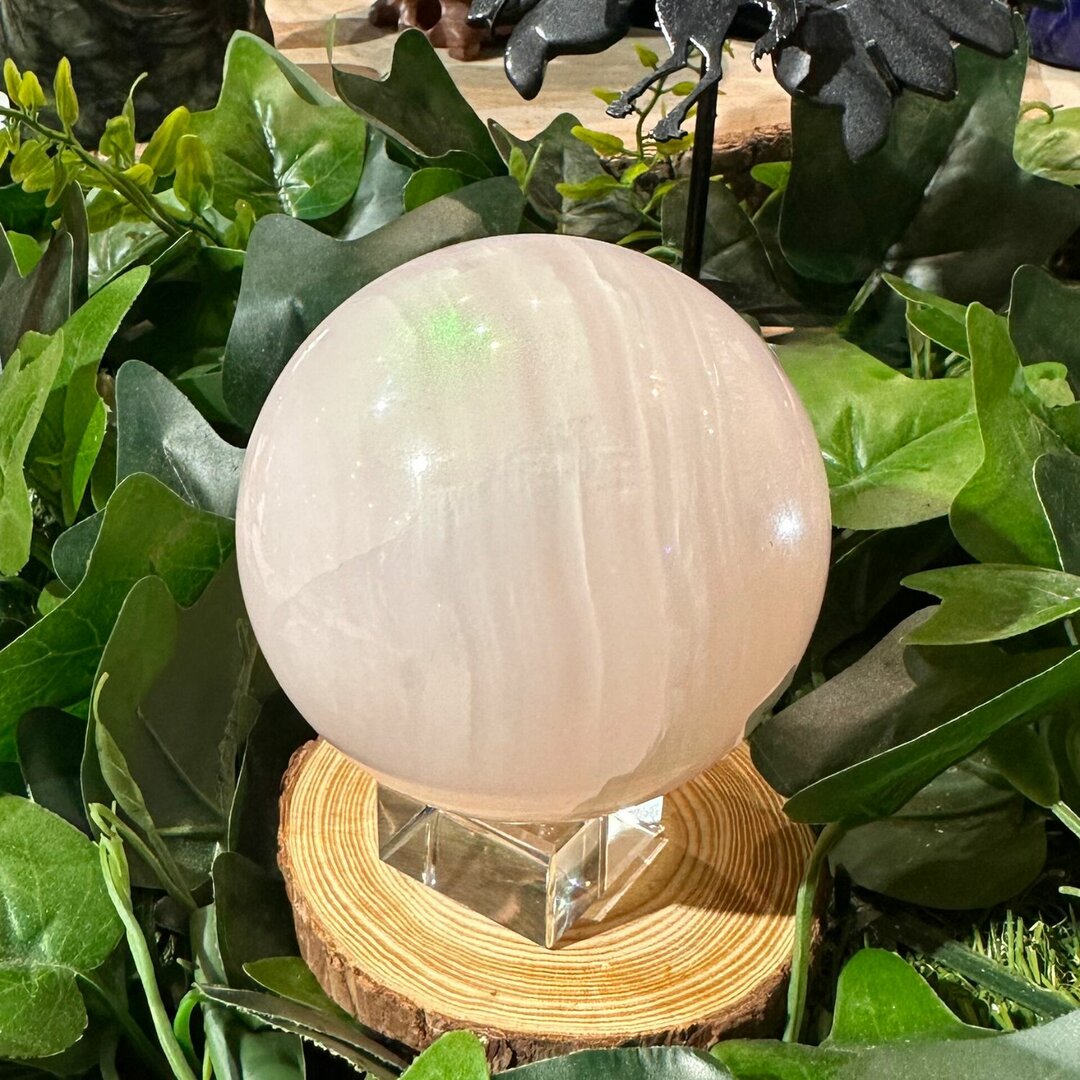 Sphère Manganocalcite - 73mm