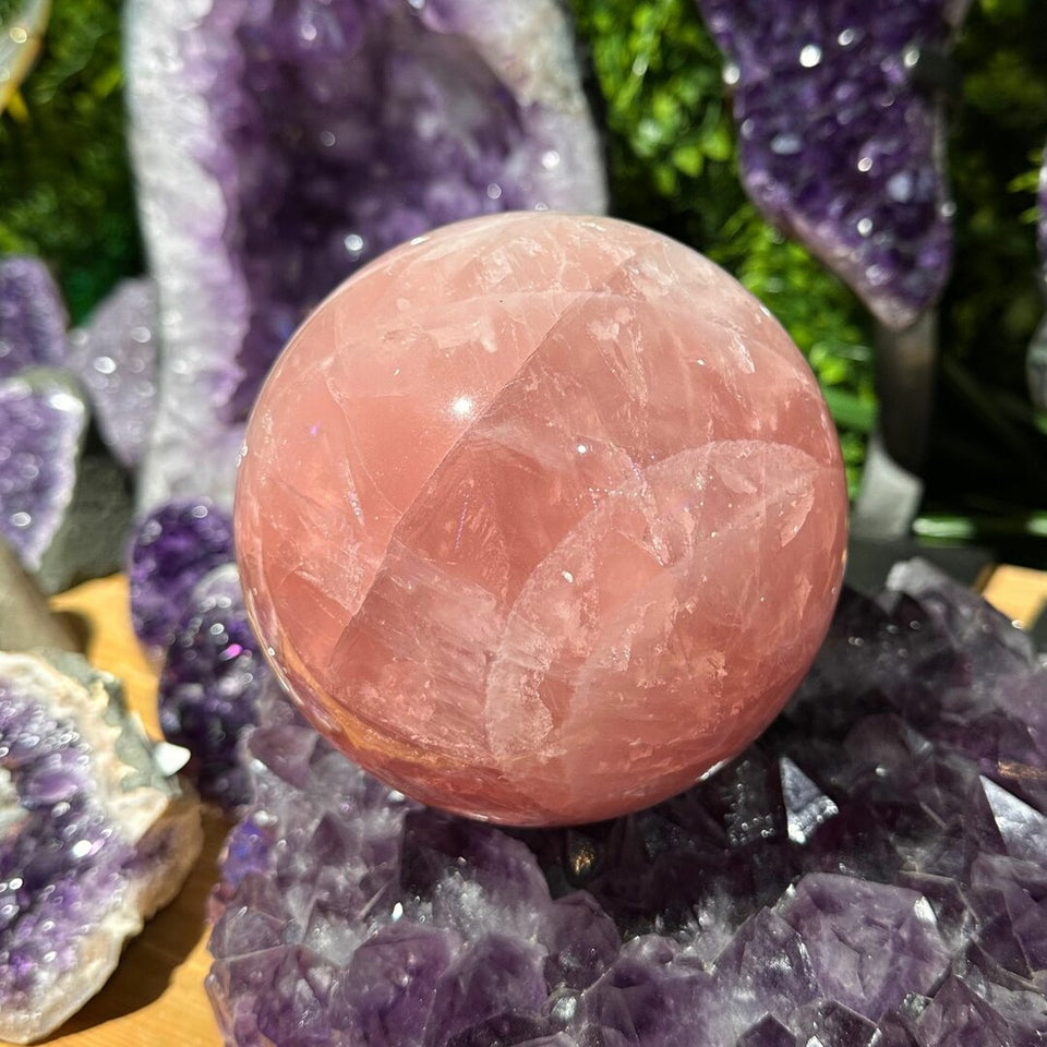 Sphère Quartz Rose - 15cm