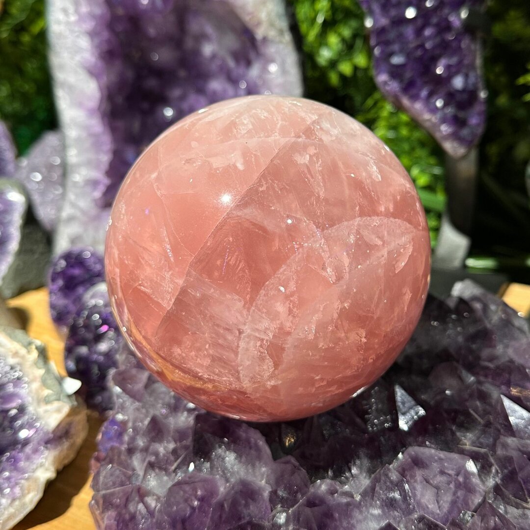 Sphère Quartz Rose - 15cm