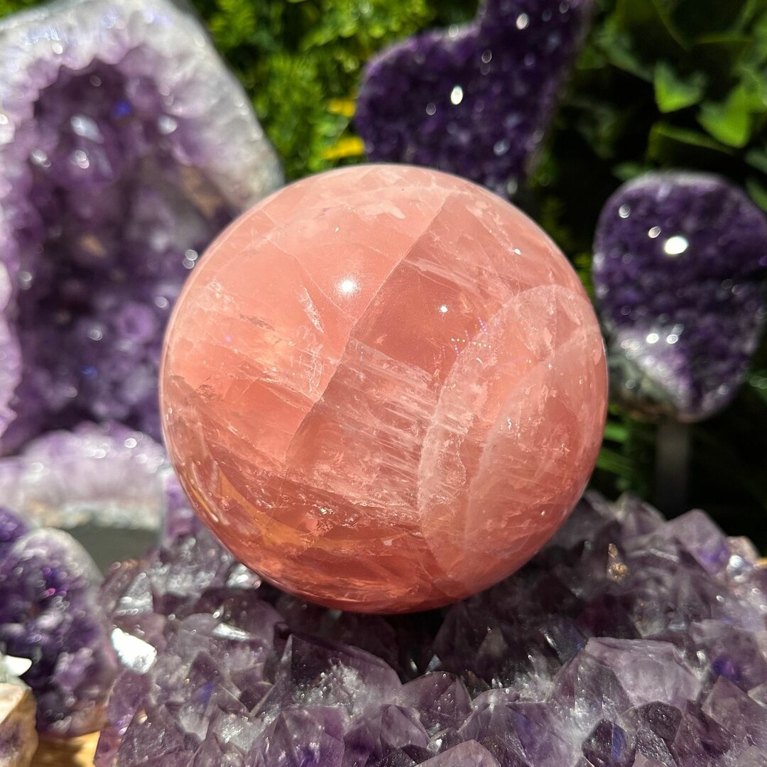 Sphère Quartz Rose - 15cm
