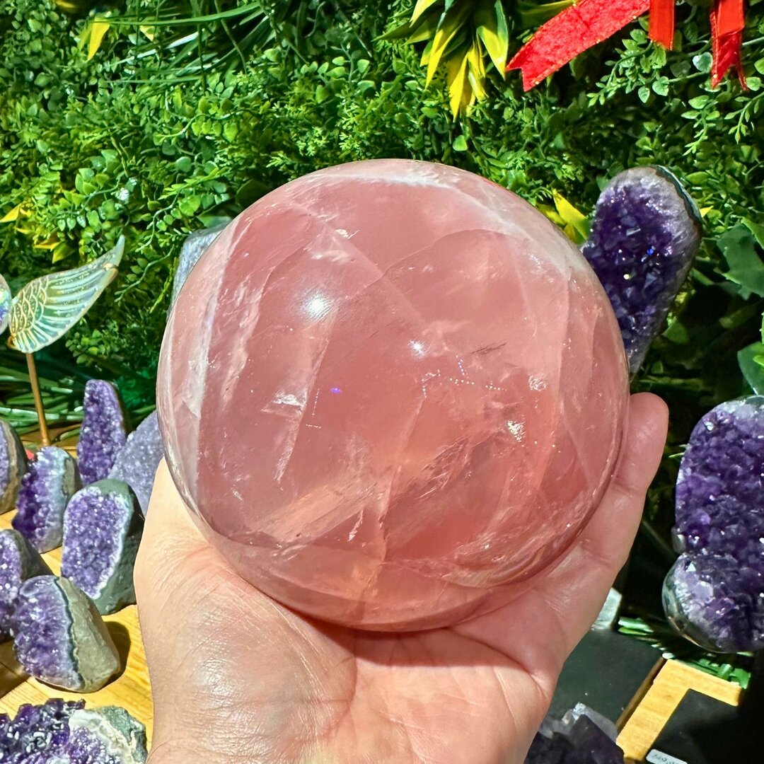 Sphère Quartz Rose - 15cm