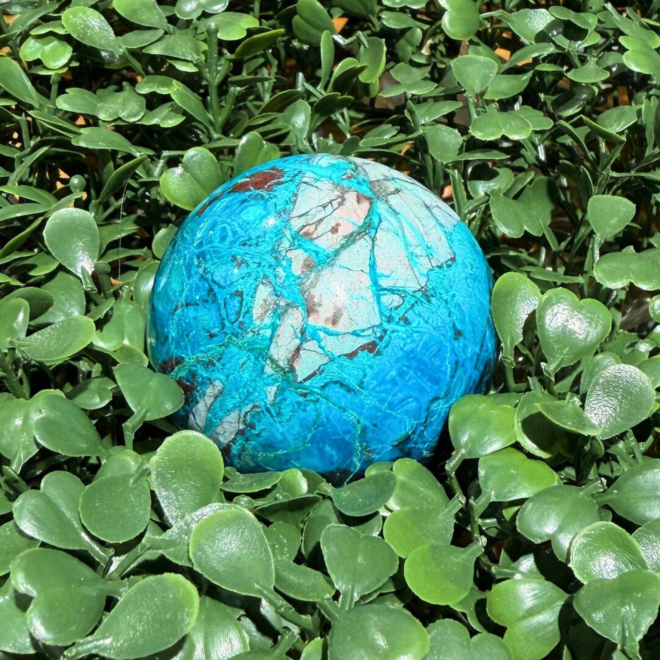 Sphère Turquoise Phoenix - 52mm