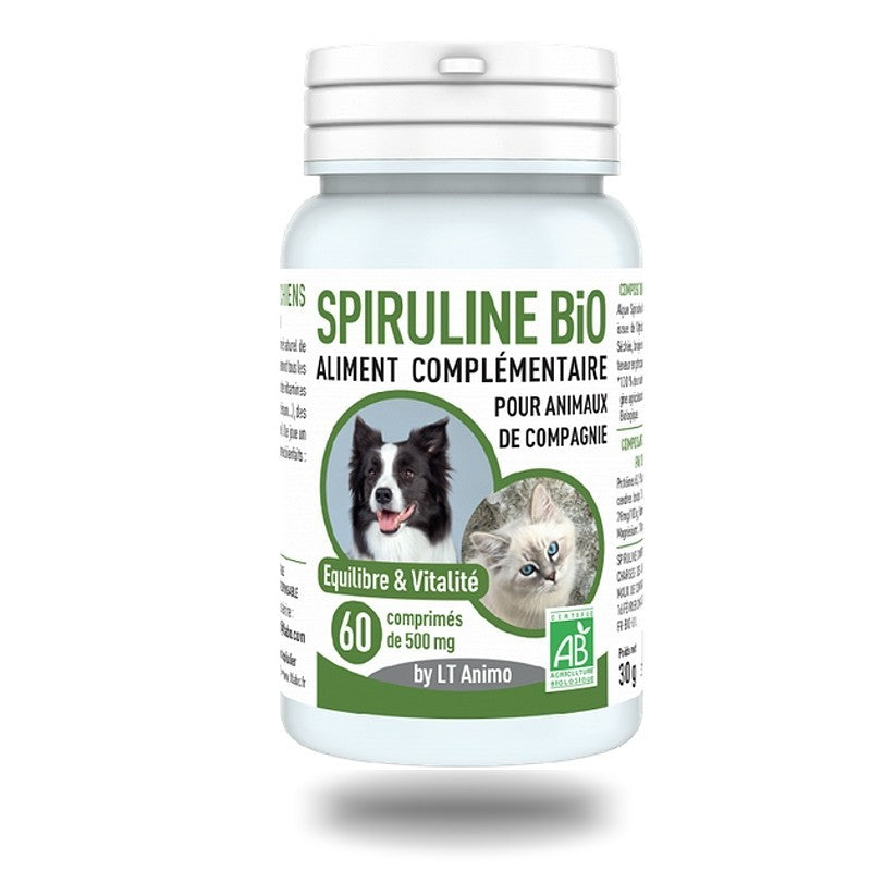 SPIRULINE BiO Animaux 60 comprimés