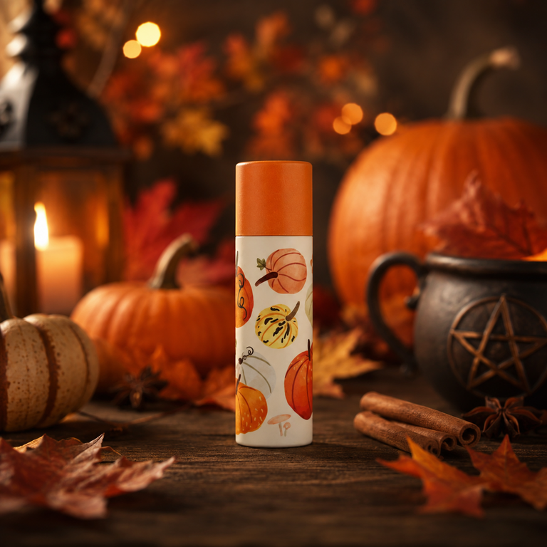 Baume à Lèvres Citrouille Épicée – Récolte d’Automne