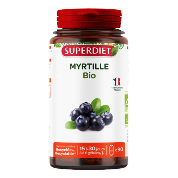 Myrtille BIO 90 gélules- SUPERDIET