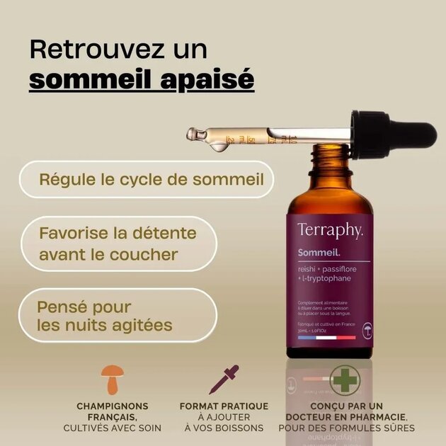 Cure Sommeil – Reishi, Passiflore & L-Tryptophane