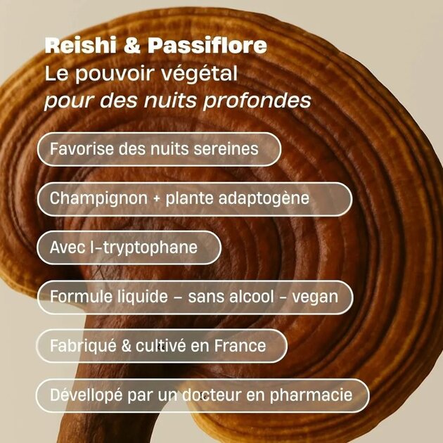 Cure Sommeil – Reishi, Passiflore & L-Tryptophane