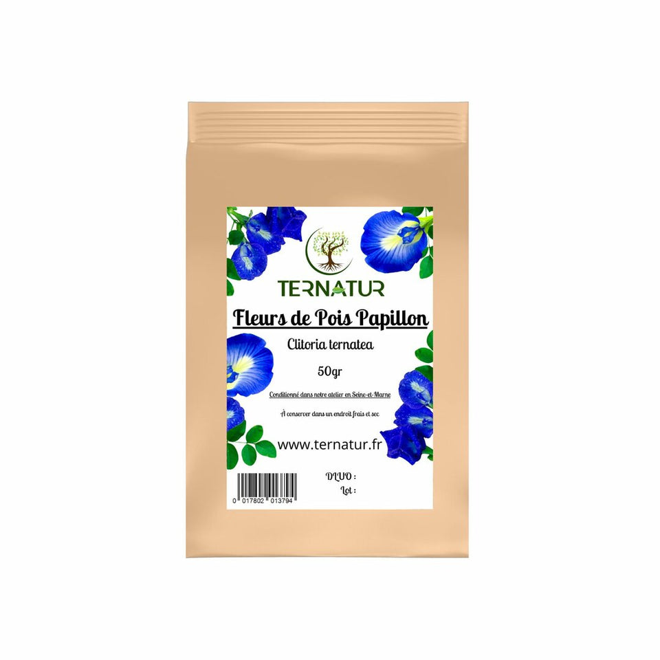 Fleurs de Pois Papillon - Clitoria ternatea 50g