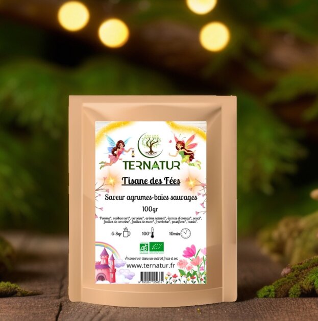 Infusion saveur agrumes-baies sauvages - Tisane des Fées