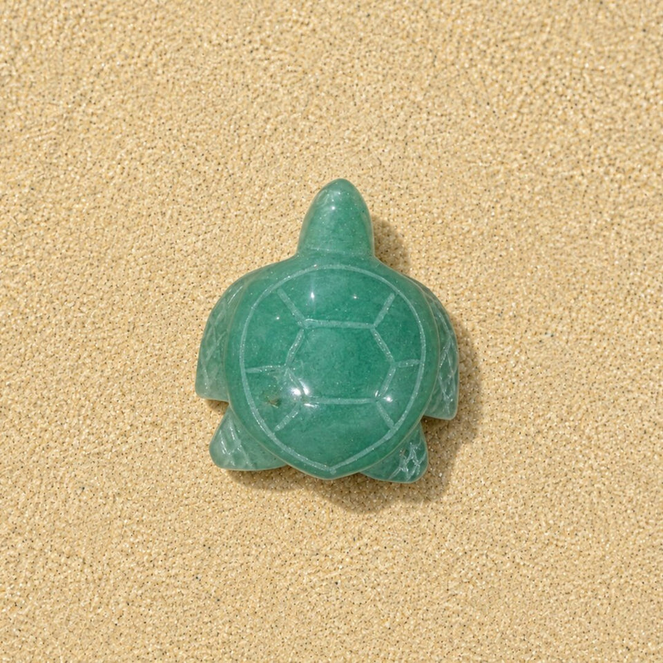 Tortue en Aventurine