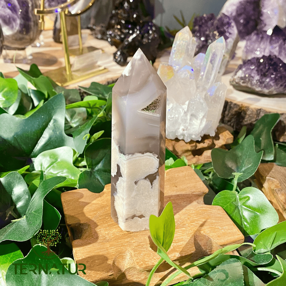 Pointe en Agate Fleur