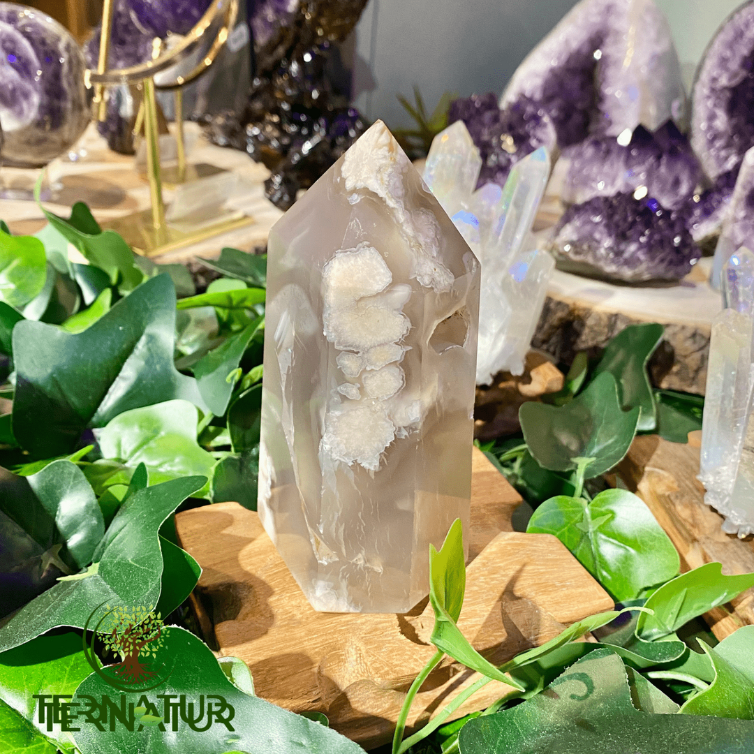 Pointe en Agate Fleur