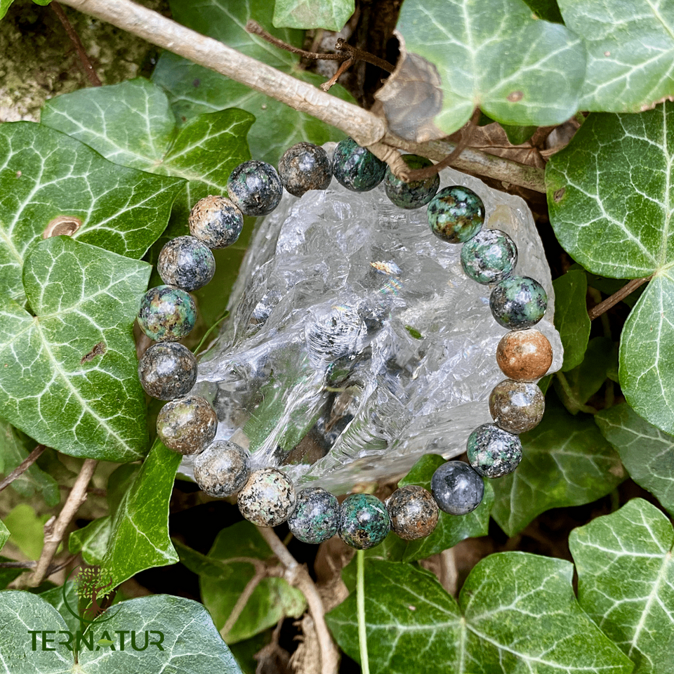 Bracelet Turquoise Africaine - 8mm