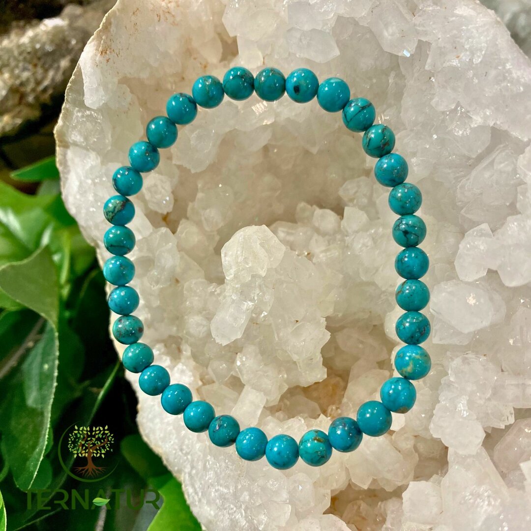 Bracelet Turquoise d'Arizona AA - 6mm