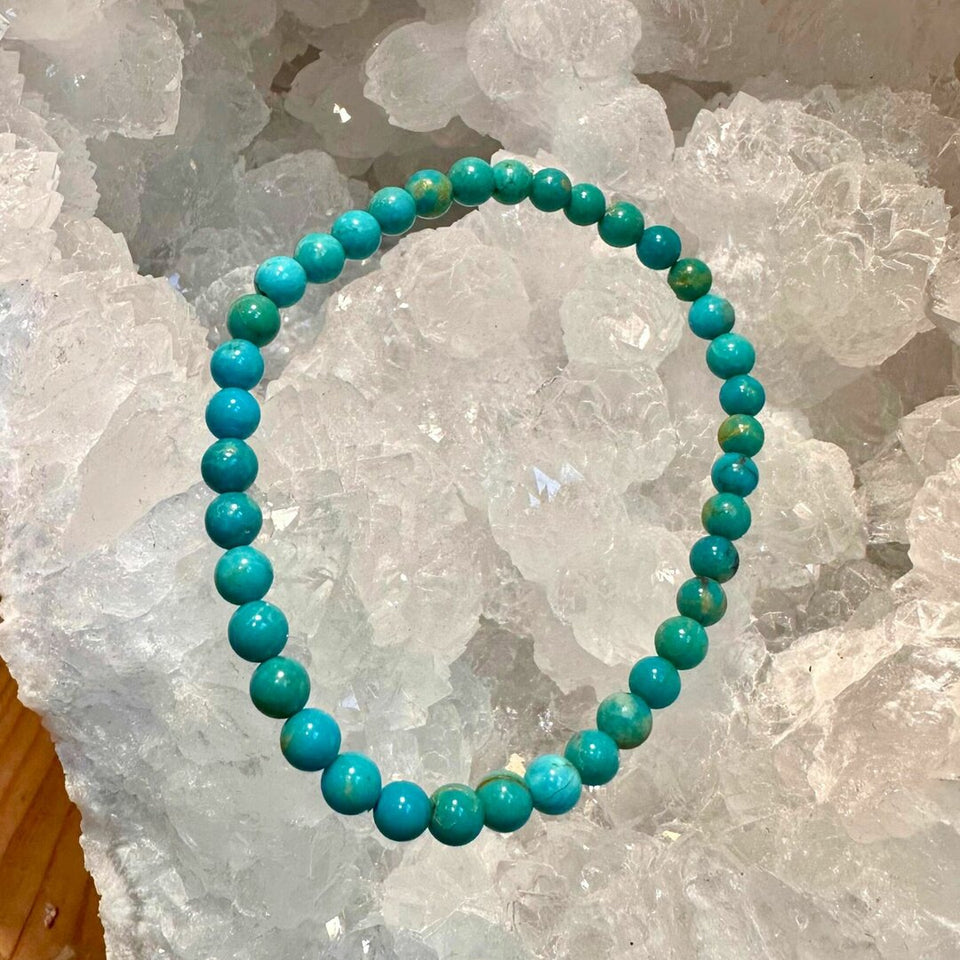Bracelet Turquoise du Tibet AA - 6mm