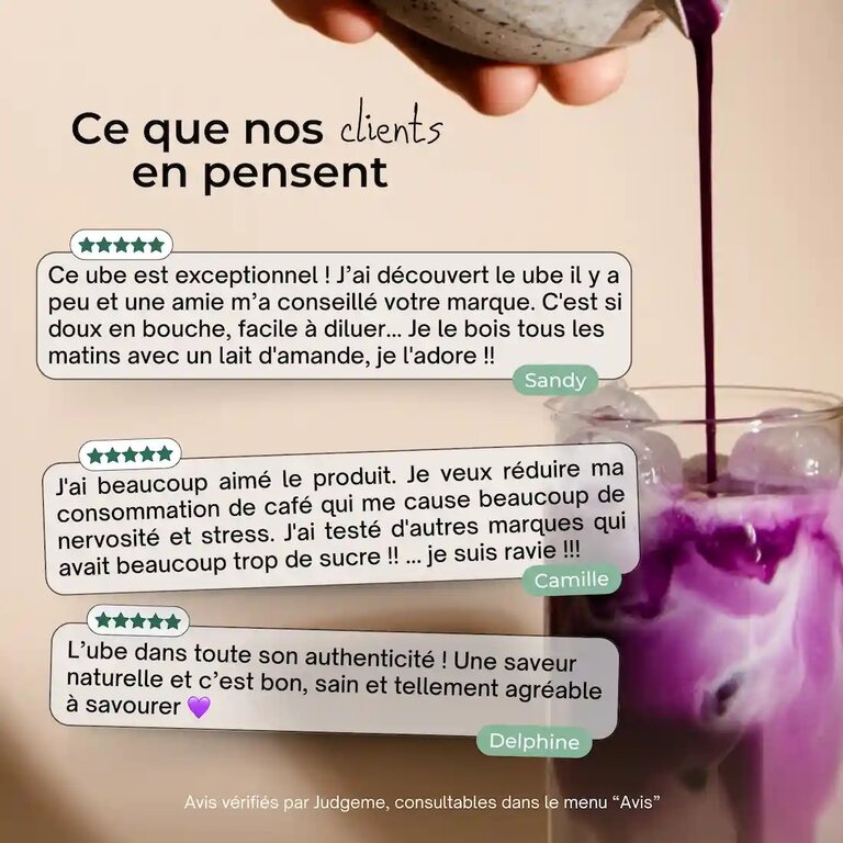 Poudre d’Ube Premium « La Nature » – 80 g