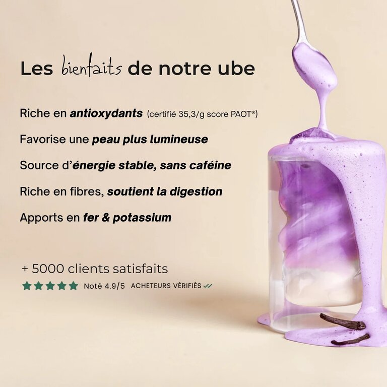Poudre d’Ube Premium « La Nature » – 80 g