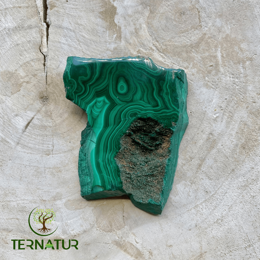 Plaque en Malachite du Congo