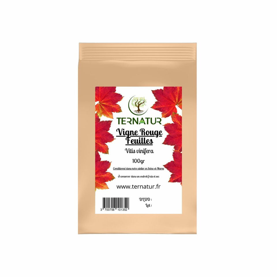 Vigne rouge - Feuilles 100gr - Vitis vinifera